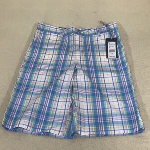 NWT boys vineyard vines plaid breakers shorts